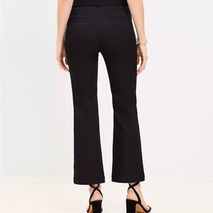 Belted Sutton Kick Crop Pants Women Loft Pants